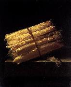 Adriaen Coorte Still-Life with Asparagus oil painting on canvas